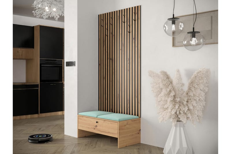 Highboard Dunvegan - Svart - Förvaring - Skåp - Förvaringsskåp