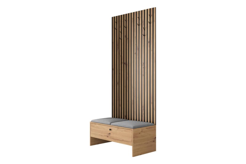 Highboard Dunvegan - Svart - Förvaring - Skåp - Förvaringsskåp