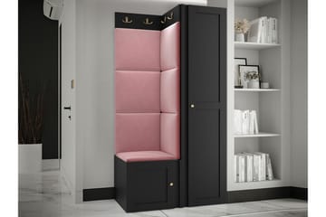 Highboard Dunvegan - Svart - Förvaring - Skåp - Förvaringsskåp