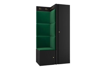 Highboard Dunvegan - Svart - Förvaring - Skåp - Förvaringsskåp