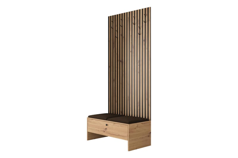 Highboard Dunvegan - Svart - Förvaring - Skåp - Förvaringsskåp