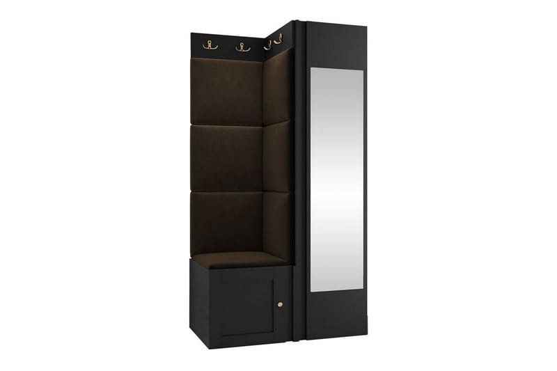 Highboard Dunvegan - Svart - Förvaring - Skåp - Förvaringsskåp