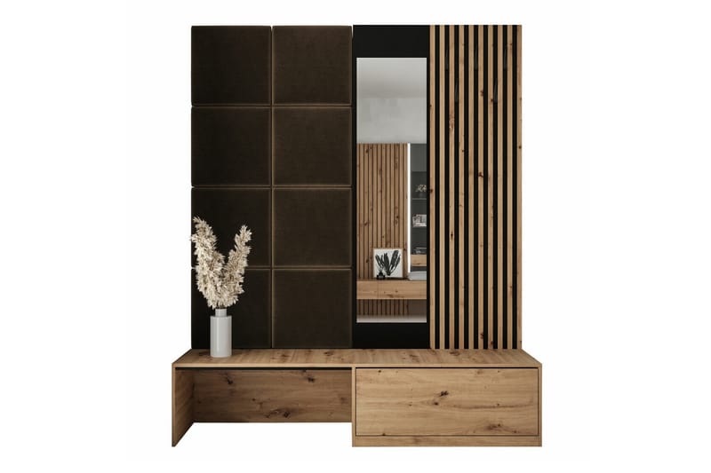 Highboard Dunvegan - Svart - Förvaring - Skåp - Förvaringsskåp