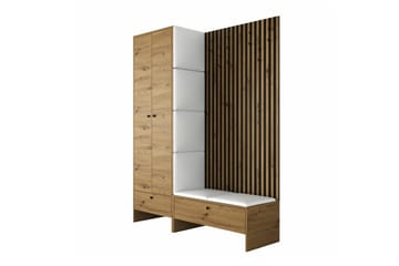 Highboard Dunvegan - Vit - Förvaring - Skåp - Förvaringsskåp