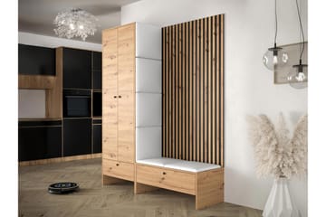 Highboard Dunvegan - Vit - Förvaring - Skåp - Förvaringsskåp