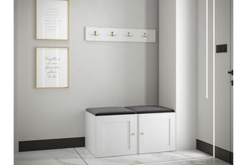 Highboard Dunvegan - Vit - Förvaring - Skåp - Förvaringsskåp