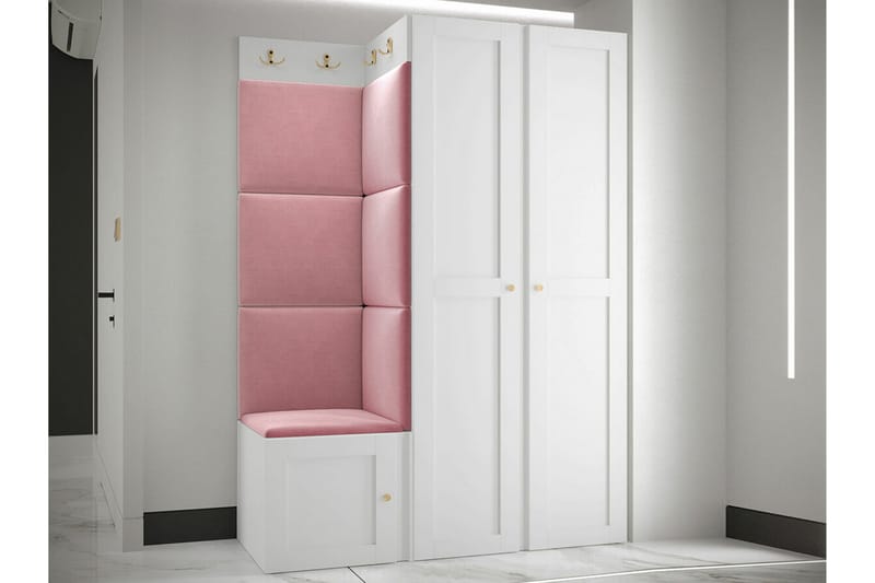 Highboard Dunvegan - Vit - Förvaring - Skåp - Förvaringsskåp