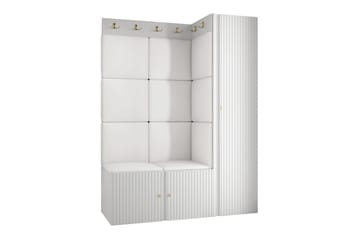 Highboard Dunvegan - Vit - Förvaring - Skåp - Förvaringsskåp