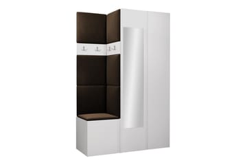 Highboard Dunvegan - Vit - Förvaring - Skåp - Förvaringsskåp