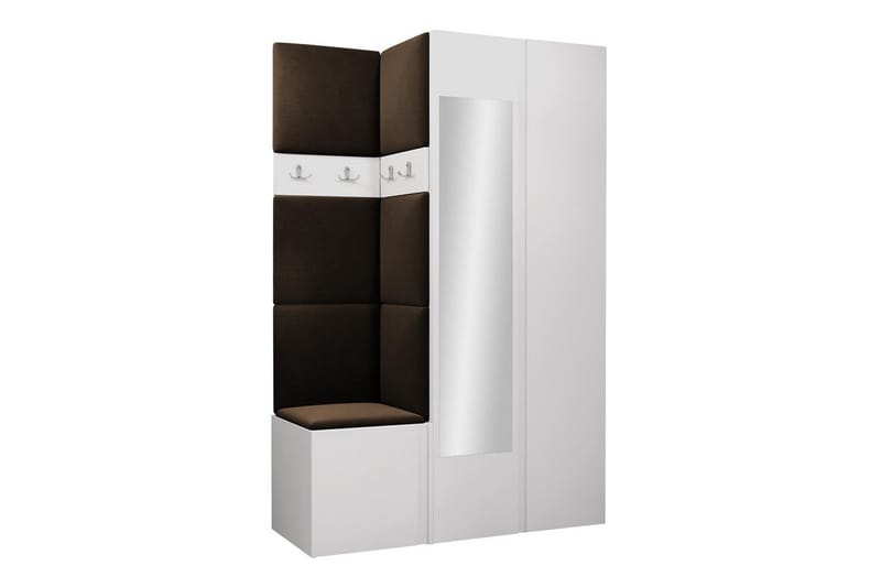 Highboard Dunvegan - Vit - Förvaring - Skåp - Förvaringsskåp