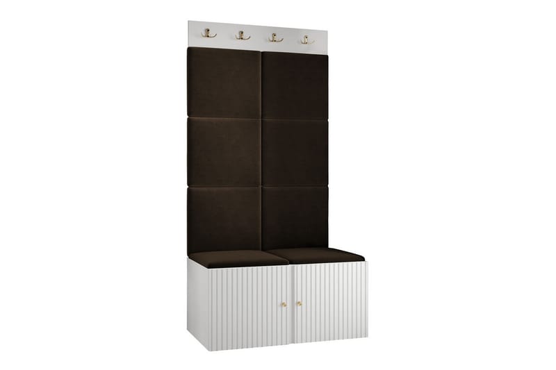 Highboard Dunvegan - Vit - Förvaring - Skåp - Förvaringsskåp
