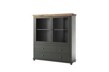 Highboard Getafez 42x126 cm - Khaki/Natur - Förvaring - Skåp - Förvaringsskåp