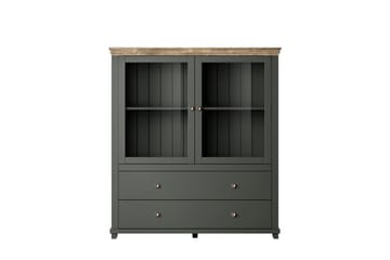 Highboard Getafez 42x126 cm - Khaki/Natur - Förvaring - Skåp - Förvaringsskåp