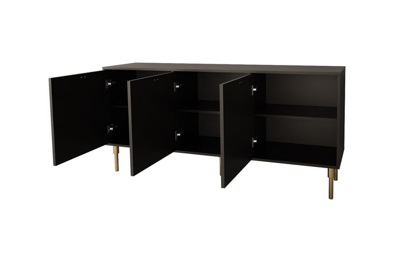Highboard Glenndale - Vit - Förvaring - Skåp - Förvaringsskåp