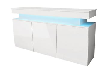 Highboard Glenndale - Vit - Förvaring - Skåp - Förvaringsskåp