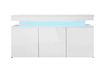Highboard Glenndale - Vit - Förvaring - Skåp - Förvaringsskåp