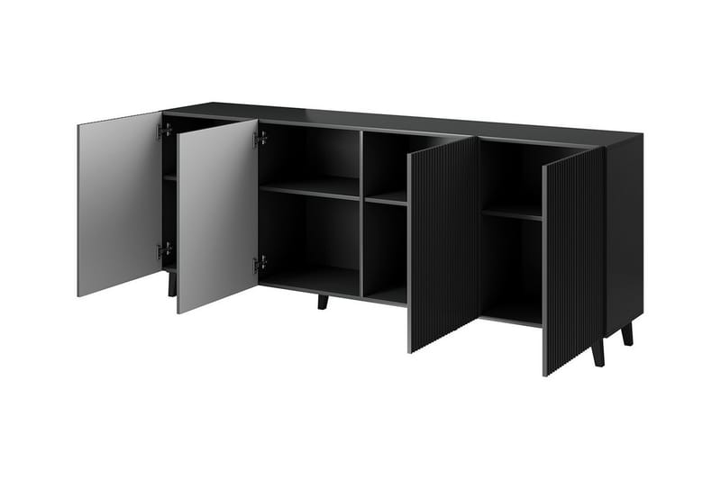 Highboard Juniskär - Svart - Förvaring - Skåp - Förvaringsskåp
