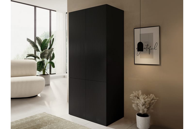 Highboard Juniskär - Svart - Förvaring - Skåp - Förvaringsskåp