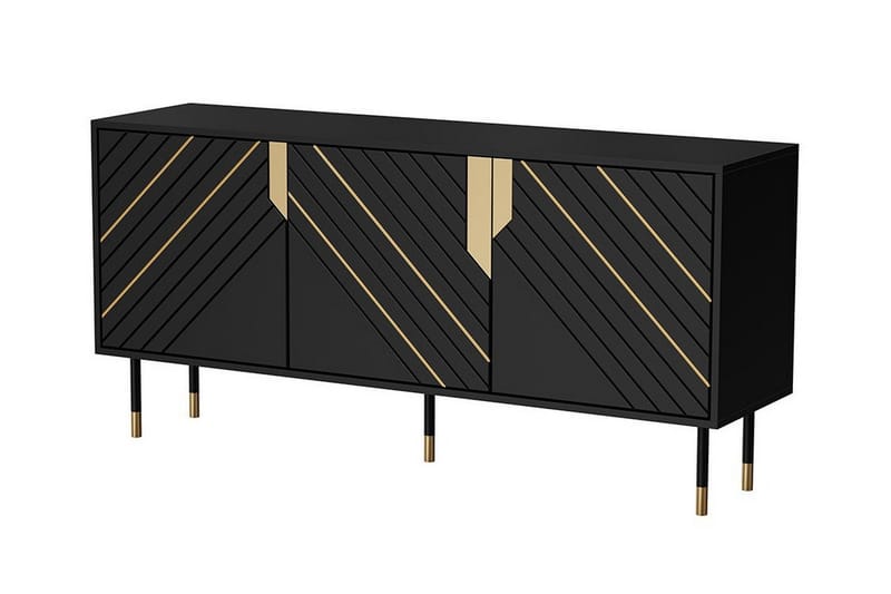 Highboard Juniskär - Svart - Förvaring - Skåp - Förvaringsskåp