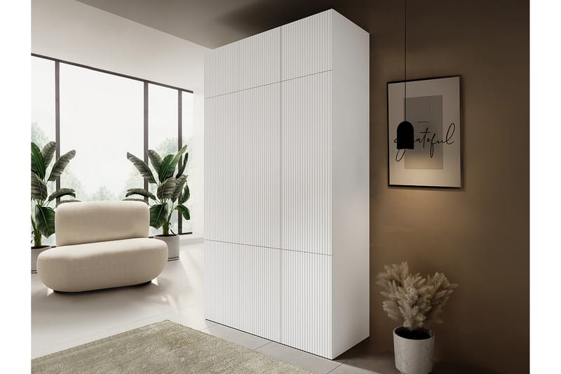 Highboard Juniskär - Vit - Förvaring - Skåp - Förvaringsskåp