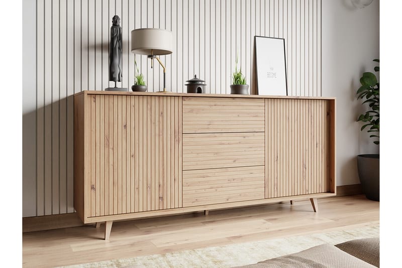 Highboard Kintore - Brun - Förvaring - Skåp - Förvaringsskåp