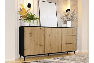 Highboard Kintore - Svart - Förvaring - Skåp - Förvaringsskåp
