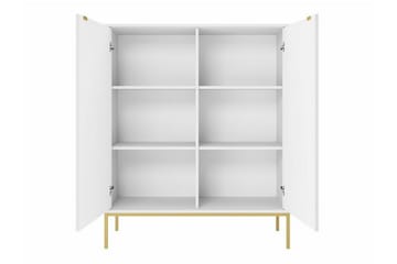 Highboard Klinkerville - Vit - Förvaring - Skåp - Förvaringsskåp