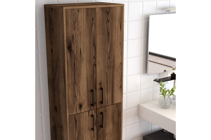 Highboard Kotzen 60x35 cm - Mörkbrun - Förvaring - Skåp - Förvaringsskåp