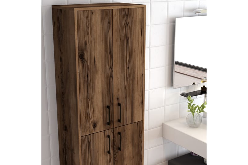 Highboard Kotzen 60x35 cm - Mörkbrun - Förvaringsskåp