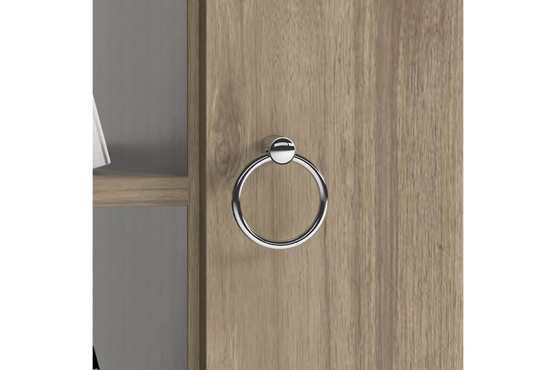 Highboard Lagomood 50x30 cm - Mörkbrun/Antracit - Förvaring - Skåp - Förvaringsskåp