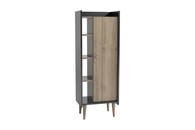 Highboard Lagomood 50x30 cm - Mörkbrun/Antracit - Förvaring - Skåp - Förvaringsskåp