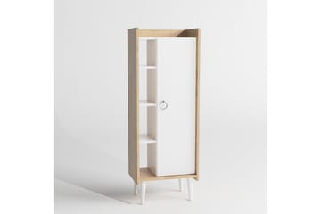 Highboard Lagomood 50x30 cm - Natur/Vit - Förvaring - Skåp - Förvaringsskåp