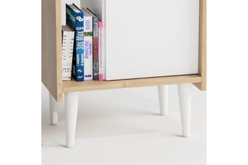 Highboard Lagomood 50x30 cm - Natur/Vit - Förvaring - Skåp - Förvaringsskåp