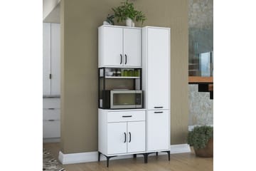 Highboard Manorma - Vit - Förvaring - Skåp - Förvaringsskåp