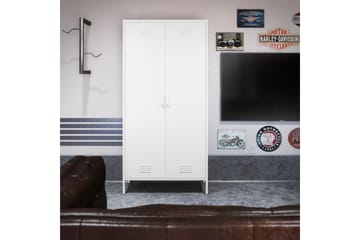 Highboard Mission District Vit - Dorel Home - Förvaring - Skåp - Förvaringsskåp