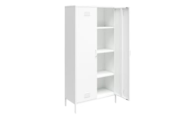 Highboard Mission District Vit - Dorel Home - Förvaring - Skåp - Förvaringsskåp