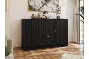 Highboard Novaj - Svart - Förvaring - Skåp - Förvaringsskåp
