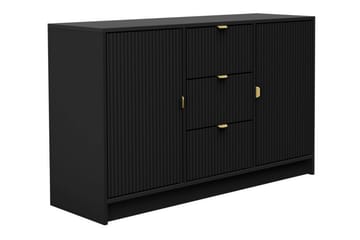 Highboard Novaj - Svart - Förvaring - Skåp - Förvaringsskåp