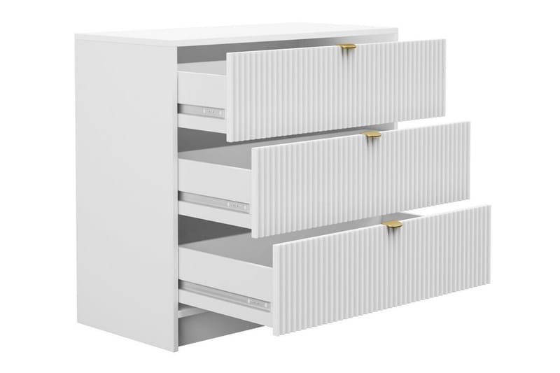 Highboard Novaj - Svart - Förvaring - Skåp - Förvaringsskåp