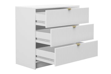 Highboard Novaj - Vit - Förvaring - Skåp - Förvaringsskåp