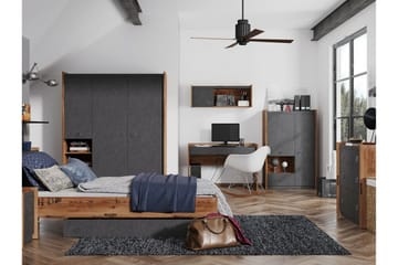 Highboard Rathmore - Grå - Förvaring - Skåp - Förvaringsskåp
