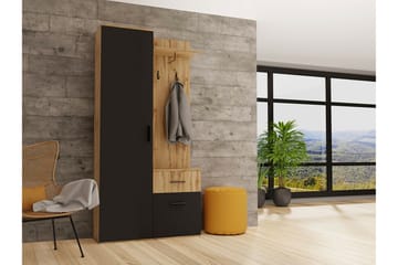 Highboard Rosehall - Svart - Förvaring - Skåp - Förvaringsskåp