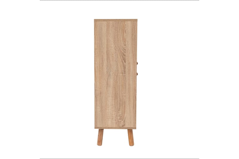 Highboard Sakarya 95x111 cm Flerfärgad - Hanah Home - Förvaringsskåp