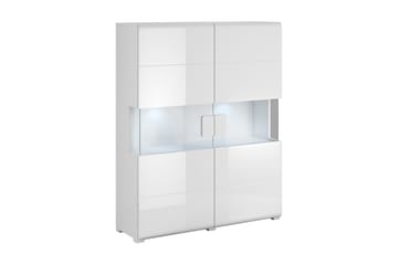 Highboard Torrao 39x122 cm - Vit - Förvaring - Skåp - Förvaringsskåp