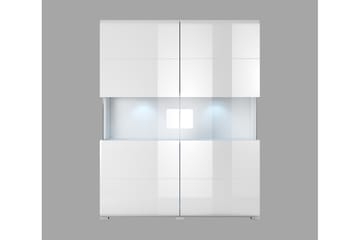 Highboard Torrao 39x122 cm - Vit - Förvaring - Skåp - Förvaringsskåp
