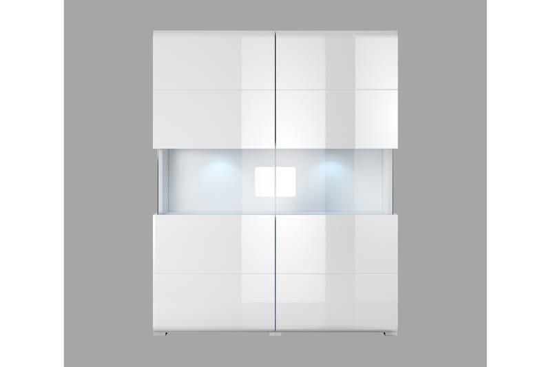 Highboard Torrao 39x122 cm - Vit - Förvaring - Skåp - Förvaringsskåp