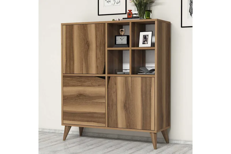 Hovdane Förvaringsskåp 100 cm - Brun - Förvaring - Skåp - Förvaringsskåp