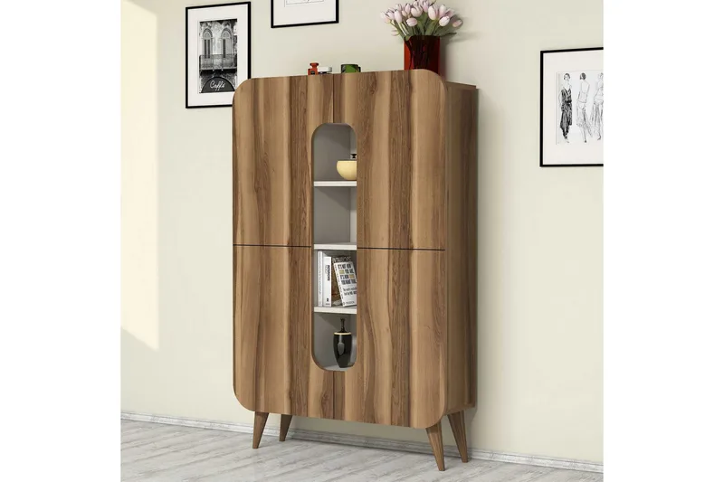 Hovdane Förvaringsskåp 108 cm - Brun - Förvaring - Skåp - Förvaringsskåp