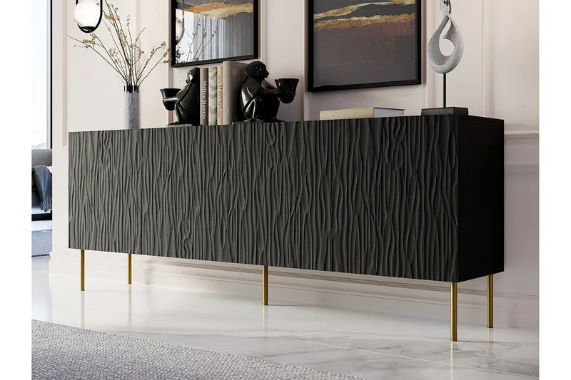 Juniskär Highboard - Svart - Förvaring - Skåp - Förvaringsskåp