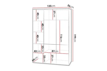 Juniskär Highboard - Svart - Förvaring - Skåp - Förvaringsskåp